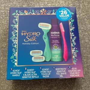 Schick Hydro Silk Gift Set NIB